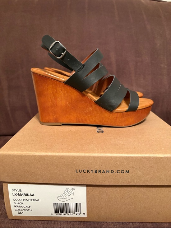 Lucky Brand Shoes - Lucky Brand Marinaa Wedge Sandals
